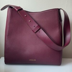Love & Lore Burgundy Shoulder Bag